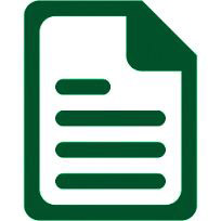icon of lined piece of paper
