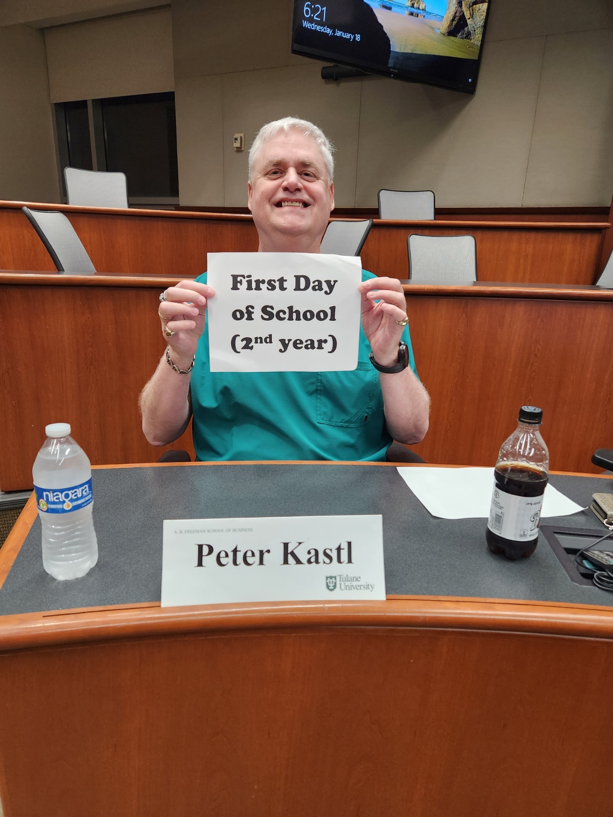 Dr. Kastl First Day Of School