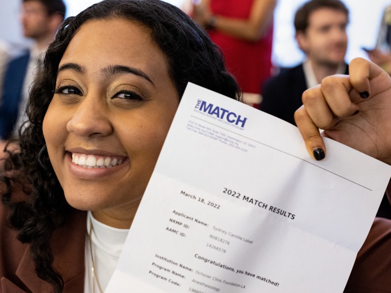 Match Day 2022 brings students and families together Medicine