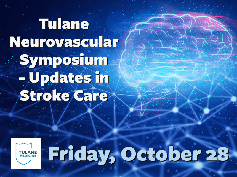 This is an image of a flyer for the neurovascular symposium