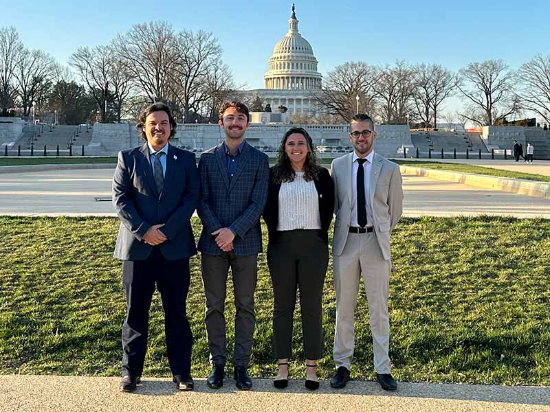 Tulane PhD students visit Capitol Hill for science policy