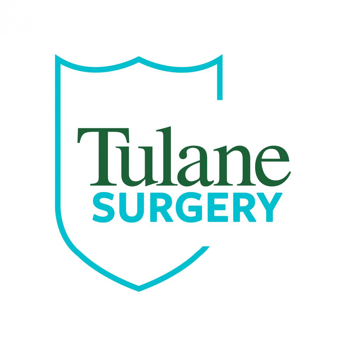 Tulane Surgery logo with crest