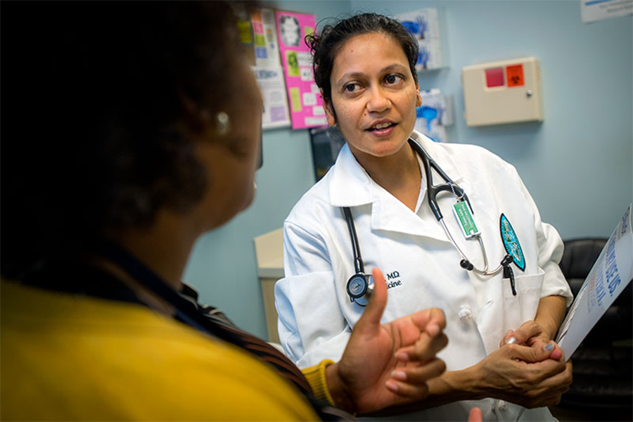 Dr. Anjali Niyogi oversees the FIT Clinic at the Ruth U. Fertel / Tulane Community Health Center. 