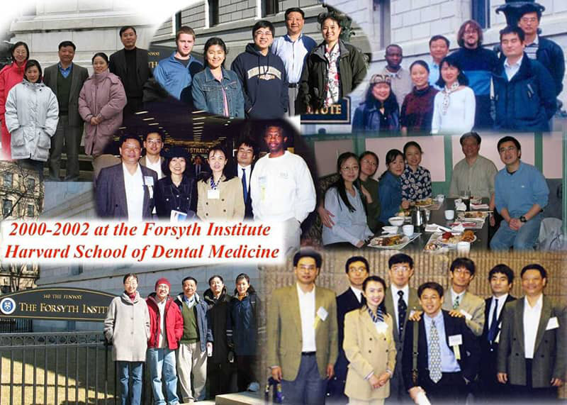 2000-2002 Forsyth Institute Harvard School of Dental Medicine students