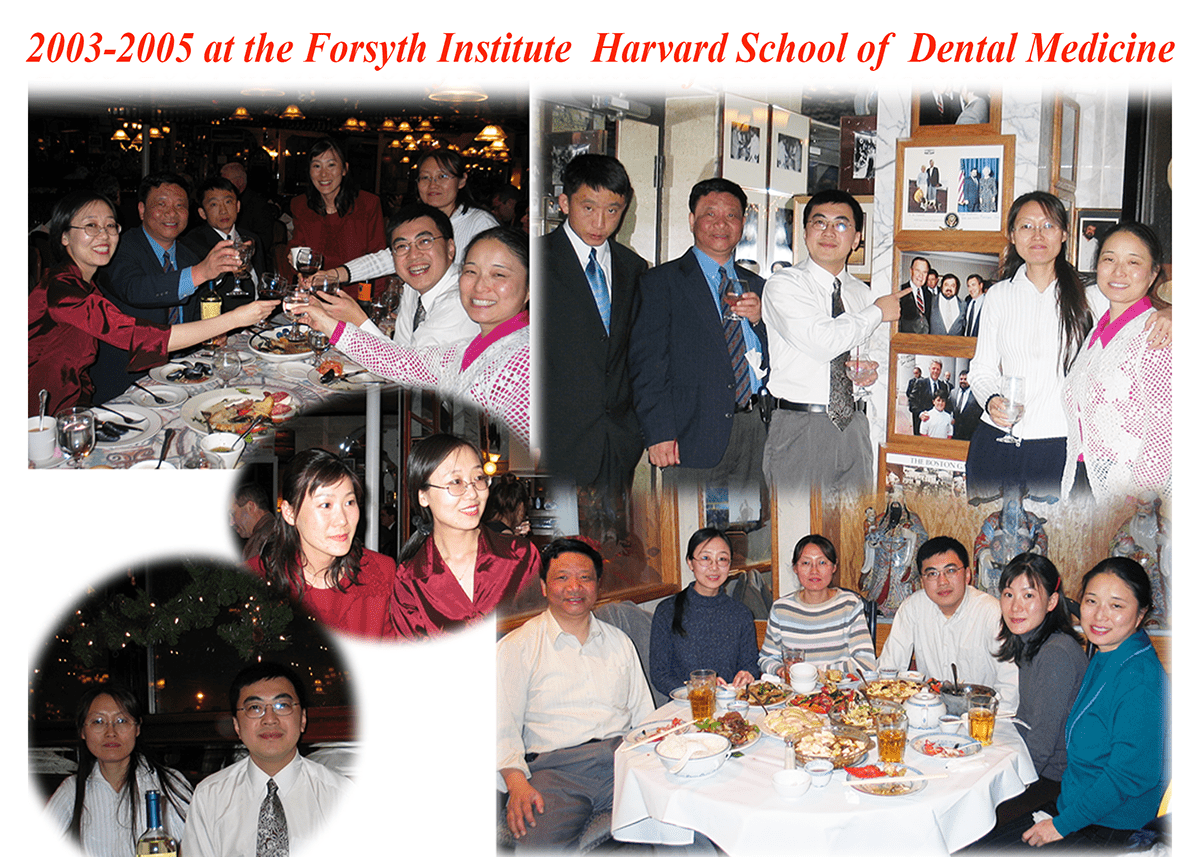 2003-2005 Forsyth Institute Harvard School of Dental Medicine students