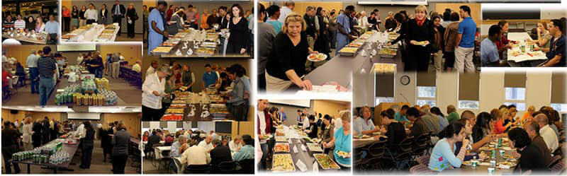 2009 Celebration Challenge party-a collage of attendees
