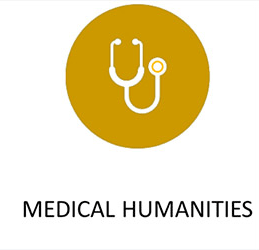 Medical Humanities logo-illustration of a sthescope