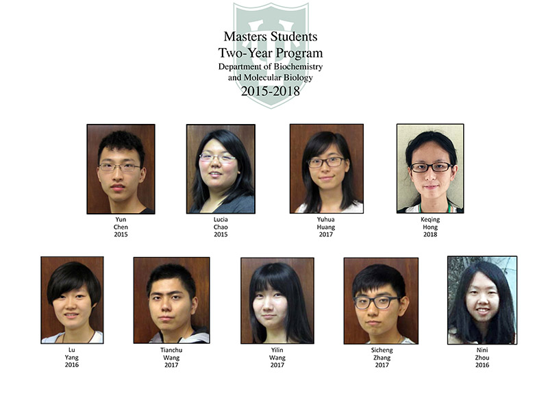 Masters 2-year program participants