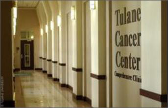 Tulane Cancer Center entrance