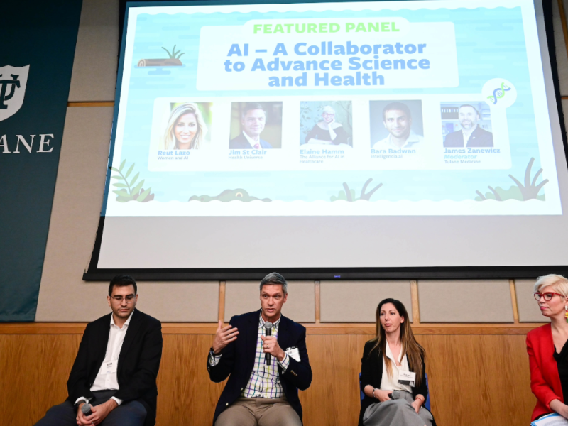 This is a photo of a panel at BOTB 2024