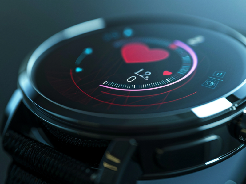 This is a close up photo of a smartwatch displaying cardio information