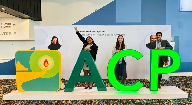 Tulane IM residents at the 2025 ACP Conference