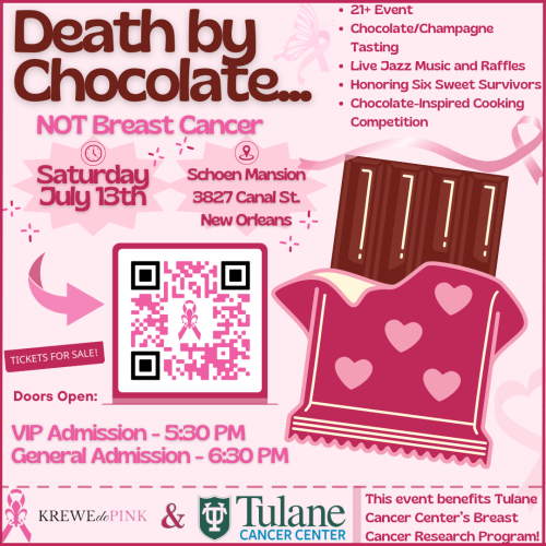 Death By Chocolate 2024 Flier