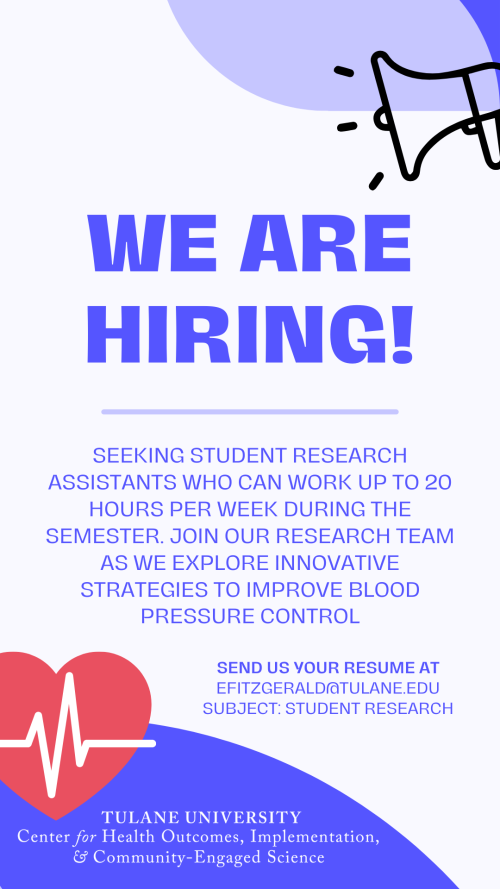 Student RA Job Posting