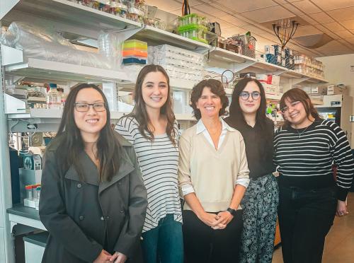 Lisa Morici and lab members Lisa Morici and lab members