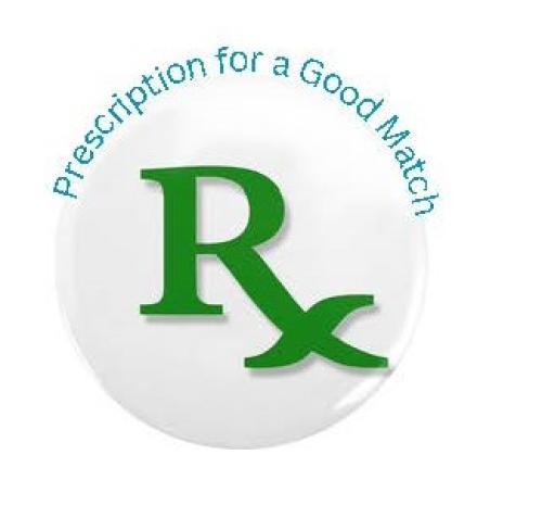 Prescription for a Good Match Logo