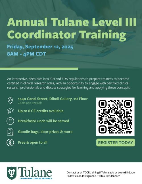 TCCR training Level III