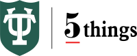 TU on 5 Things Logo