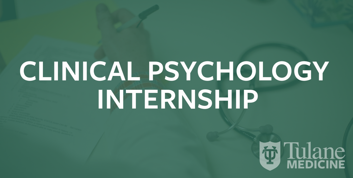 Clinical Psychology Internship Banner