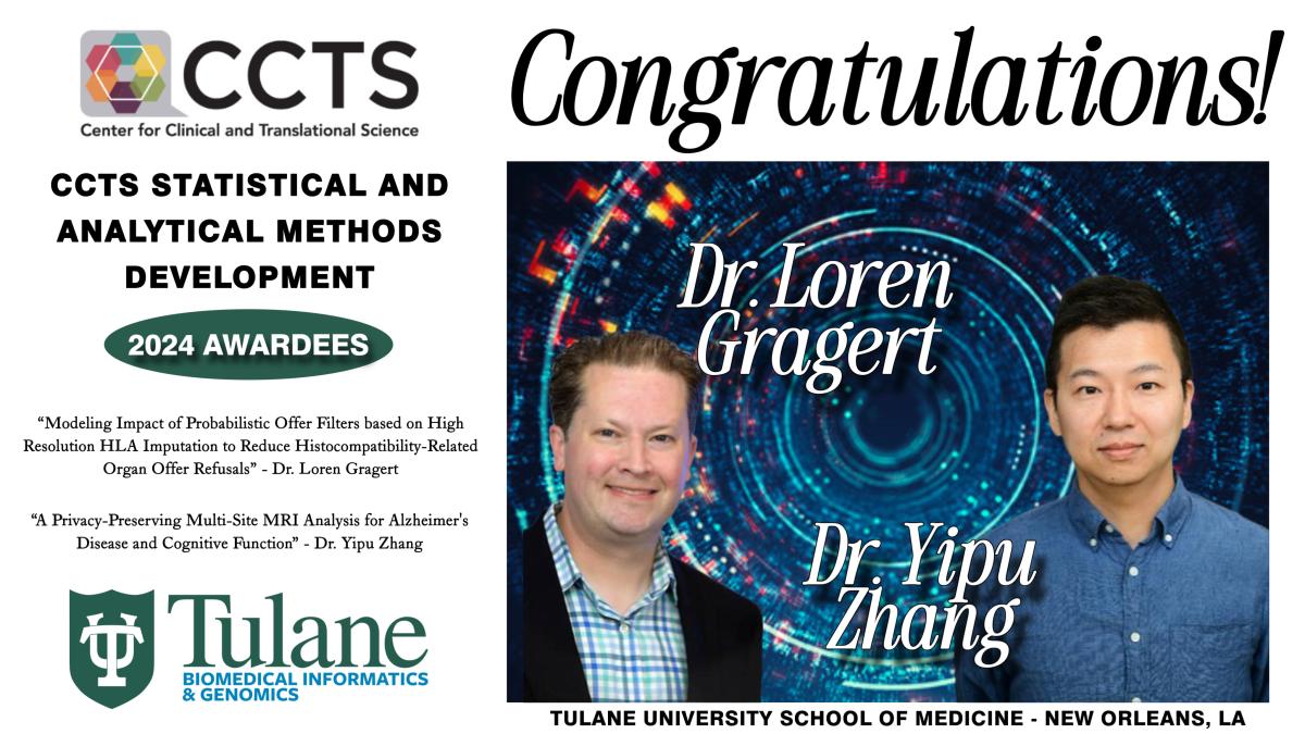 CCTS 2024 Awardees Gragert/Yipu