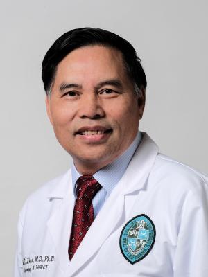 This is a portrait of Dr. Jia Zhuo