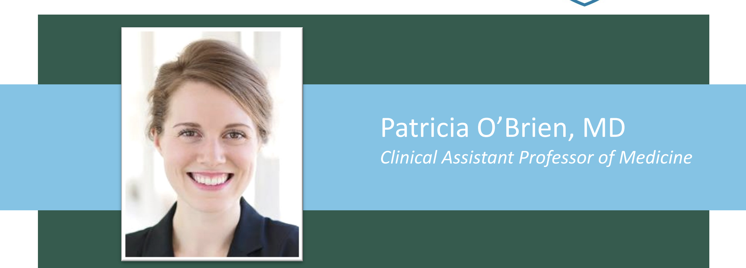 Patricia O'Brien banner