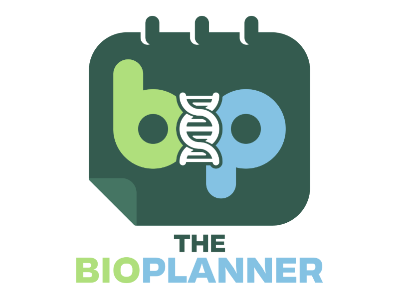 This is a logo for the BioPlanner