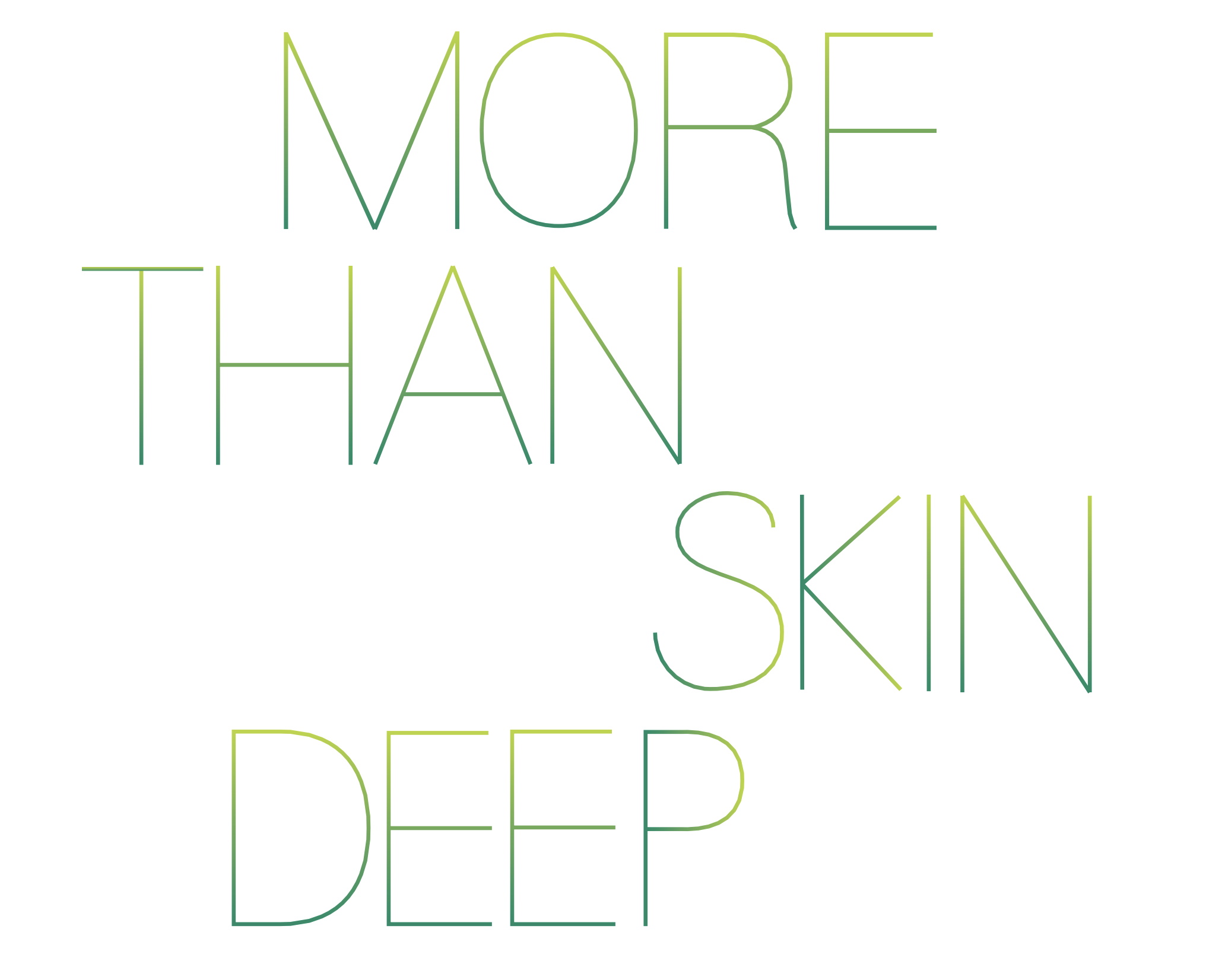 A screenshot from Tulane Magazine of Text that says "More than skin deep"