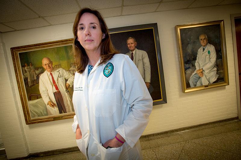 Dr. Mary T. Killackey, chair of Department of Surgery