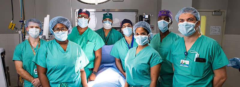 Surgery residents